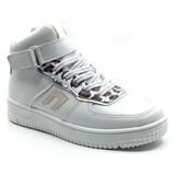 Cool Pekin Unisex Çocuk Günlük Sneaker Uzun Spor Bot - Leopar
