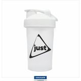 Cool Plastik Just Shaker 550 ML Ölçekli ve Sızdırmaz Kapaklı Protein Shaker - Beyaz