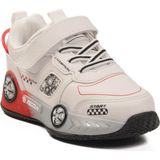 Cool Racing P Beyaz Cırtlı Erkek Çocuk Spor Ayakkabı