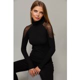 Cool & Sexy EY1098 Siyah Kadın Bluz