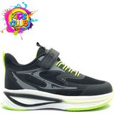 Cool Silva Ortopedik Taban Unisex Çocuk Spor Ayakkabı - Siyah