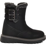 Cool Siyah İçi Polarlı Kaymaz Kız Çocuk Bot Buckle F