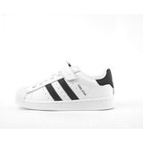 Cool Starkids Cırtlı Ortopedik Unisex Sneaker Çocuk Spor Ayakkabı - Beyaz - Siyah