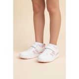 Cool Stella Unisex Çocuk Snaekers Spor Ayakkabı - Beyaz - Pudra