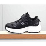 Cool Taylor-Flt 31/36 Çocuk Cırtlı Yüksek Taban Sneaker Spor Ayakkabı - Siyah