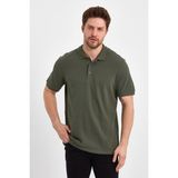 Cool Touch Polo Erkek Regular Fıt Yazlık Polo Yaka Tişört 2127 - Haki - M