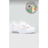 Cool Unisex Sneaker Esnek Rahat Kalıp Çocuk Spor Ayakkabı Tam Kalıp Ortopedik Günlük Ayakkabı Beyaz