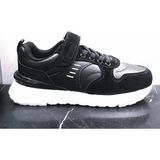 Cool Wendy-Flt 31/36 Çocuk Unisex Cırtlı Sneaker Spor Günlük Ayakkabı - Siyah