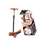 Cool Wheels 3+ Yaş Turuncu Twist Led Işıklı 3 Tekerlekli Ayarlı Scooter 3 Turuncu