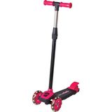 Cool Wheels 3 Yaş Üstü Pembe Işıklı Twist Scooter 3 Tekerlekli Güvenli ve Eğlenceli Kullanım