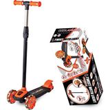 Cool Wheels Turuncu Işıklı 3 Tekerlekli Scooter 2 - 4 Yaş İçin Güvenli ve Eğlenceli Tasarım