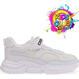 Cool Zoom-24 Sneaker Çocuk Ortopedik Beyaz Spor Ayakkabı Düz Taban Hafif ve Esnek