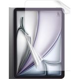 Coolacs Apple iPad Air 13 Inç 2024 M2 (A2898-A2899) Uyumlu Tam Koruma Nano Esnek Tablet Kırılmaz Ekran Koruyucu - iPad Air 13 inç 2024 (M2) - Şeffaf