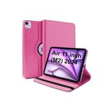 Coolacs iPad Air 11 2024 (A2902-A2903) M2 Uyumlu Dönebilen Pu Deri Standlı Tablet Kılıfı