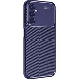 Coolacs Samsung Galaxy A14 ile Uyumlu Kılıf Focus Karbon Tasarım Telefon Kılıfı Kapak - Lacivert
