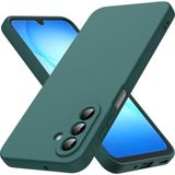 Coolacs Samsung Galaxy A17 ile Uyumlu Kılıf Içi Kadife Lansman Tasarım Telefon Kılıfı Kapak - Koyu Yeşil