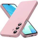 Coolacs Samsung Galaxy A57 ile Uyumlu Kılıf Içi Kadife Lansman Tasarım Telefon Kılıfı Kapak - Açık Pembe