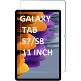 Coolacs Samsung Galaxy Tab S8 Uyumlu Tam Koruma Nano Esnek Tablet Kırılmaz Ekran Koruyucu - Şeffaf