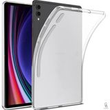 Coolacs Samsung Galaxy Tab S9 Fe SM-X510 ile Uyumlu Şeffaf Esnek Silikon Tablet Kılıfı