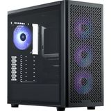 Cooler Master Elite 502 TG 750W 80+ Gold Gen5 Mesh Panel ARGB 3x120MM Mid Tower Kasa (E502-KGNN75-S00) - Siyah