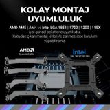 Cooler Master Masterliquid 360L Core İşlemci Soğutucu Amd Ve Intel Uyumlu 360Mm Sıvı Soğutma Sıvı