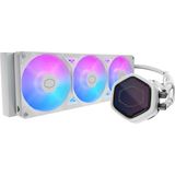 Cooler Master MasterLiquid Atmos II Beyaz 360 ARGB Pixel Led Göstergeli Sıvı Soğutma Kiti (İntel1700/AM5 (MLX-D36M-A25SZ-PW) - Çok Renkli