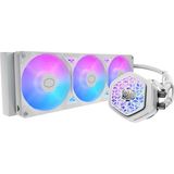 Cooler Master Masterliquid Atmos Iı Vrm Fan 360 Argb MLX-D36M-A25SZ-VW 360MM Beyaz Işlemci Sıvı Soğutucu - Çok Renkli