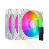 Cooler Master SickleFlow Edge 120 MFX-B2DW-253P2-R2 3x120mm ARGB Beyaz Kasa Fanı