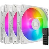 Cooler Master Sickleflow Edge 360 Argb Beyaz Üçlü Kasa Fani - Renkli
