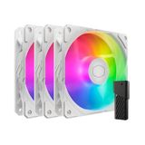 Cooler Master SickleFlow Edge ARGB 120mm 3'lü Beyaz Kasa Fan Seti (MFX-B2DW-253P2-R2)
