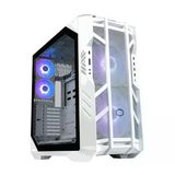Coolermaster Cm Haf700 Beyaz Tempered Glass Argb Ledli, Mesh Ön Panel, Titanyum Gri Renkli Fulltower Kasa