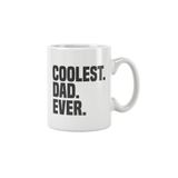 Coolest Dad Ever Babalar Günü Doğum Günü Baba Hediye Baskılı Kupa Bardak, QBM1294