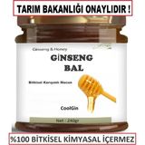 CoolGin Bitkisel Besin Takviyesi Ginsengli Macun 240 gr Doğal İçeriklerle Yüksek Kalite