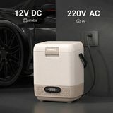 Coolist CLK12C 12/24VOLT/ 220VOLT 12 Litre Taşınabilir Kompresörlü Oto Buzdolabı - 12 lt - Bej