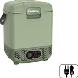 Coolist CLK12G 12/24VOLT/ 220VOLT 12 Litre Taşınabilir Kompresörlü Oto Buzdolabı - 12 lt - Yeşil