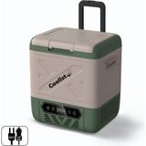Coolist CLK18W 12/24VOLT/ 220VOLT 18 Litre Kompresörlü Tekerlekli Outdoor Oto Buzdolabı - 18 lt - Gri