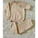 Cooll Bebek Kiz Cocuk Alt Üst Takım - 002-Krem - 3 - 4 Yaş