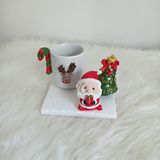 Cooll Vogue Noel Baba Yılbaşı Temalı Sunumluk Hediyelik Kahve Fincanı Modeli