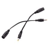 COOLM 2 adet DC Fiş Ucu Erkek Jaka Dişi Konnektörler 2,1 x 5,5 mm Dişi 4,0 x 1,7 mm Erkek AC DC Güç Konnektörü Adaptörü Dizüstü Bilgisayar 4,0 mm 4,0 mm x 1,7 mm PSP 2 3 4 için