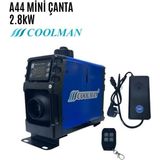 Coolman A44 Mini 2.8kw Çanta Webasto Tipi Isıtıcı 12V-24V-220V
