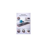 Coolmats 200X65X1 cm Katlanabilir Yoga & Spor Matı - Siyah
