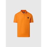 Coolmax Polo Yaka North Tech Erkek Tişört - Turuncu - XL