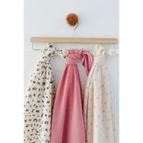 COOLMINIES Çift Kat Müslin 3'lü Yenidoğan Bebek Battaniye & Örtü Set,Müslin Kundak, %100 Pamuk İthal Kumaş 80*90 cm