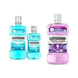 Coolmint Ağız Bakım Suyu 500 ml 250 ml Ve; Total Care, Diş Koruyucu, 6 Etkili Florürlü Ağız Bakım Ürünü, Hafif Tat, Sıfır Alkol, Nane Aromalı, 250 ml