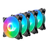 Coolmoon 12Cm Rgb Kasa Fanı Işıklı Renkli Fan 6 Pin Bağlantı