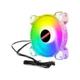 Coolmoon 12cm Rgb P Kasa Fanı Kristal Elmas Yüzey - 6pin Soğutucu Fan Kontrolcü Olmadan Çalışmaz