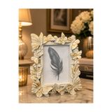 COOLOVS Dekoratif Resim Çerçevesi Polyester 17x12 cm Şık Fotoğraf Çerçevesi Ev & Ofis Dekoru