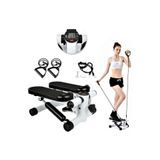 Cooltech Ipli Fitness Stepper Egzersiz Aleti Total Body Twister Crosstep Step Siyah