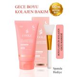 Coolz Soyulabilir Kolajen Gece Maskesi 100ml (Collagen Night Wrapping Mask) , kolajen destek, yoğun nem