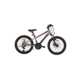 Cooper Çocuk Bisikleti 30 Cm Md 24 Jant 21 Vites Açık Gri Kırmızı